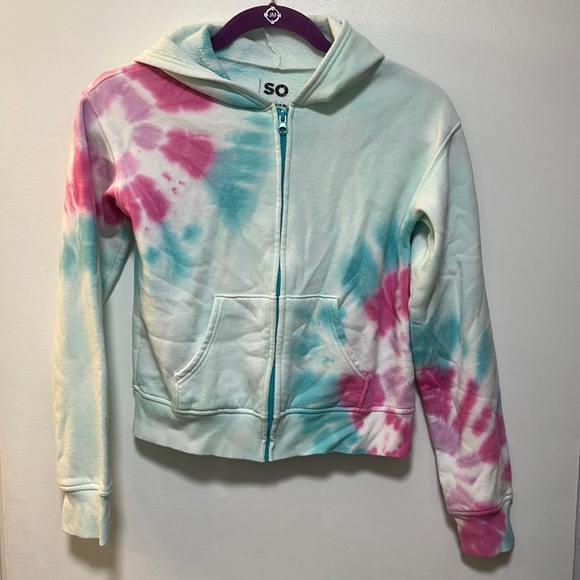 SO Other - Girls SO favorite full zip hoodie size L